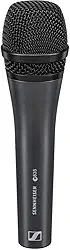 Sennheiser Pro Audio Professional E 835 Microfone vocal cardioide dinâmico, com fio, sem fio