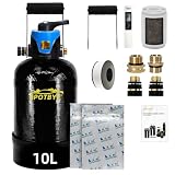 Filterelated Spotless Water System for Car Wash,Deionized Water System-10L Resin DI Water Filter System with Built-in Pre-Filter&Bypass,Spot Free Car Wash System,for Cars/RVs/Motorcycles/Solar Wash