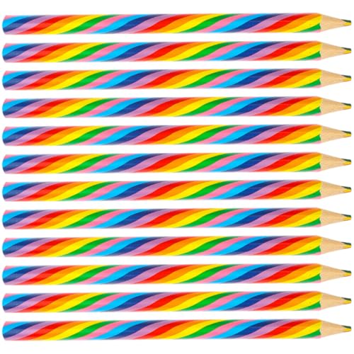 Lápices de madera de colores Holibanna 12 pcs miniatura 1