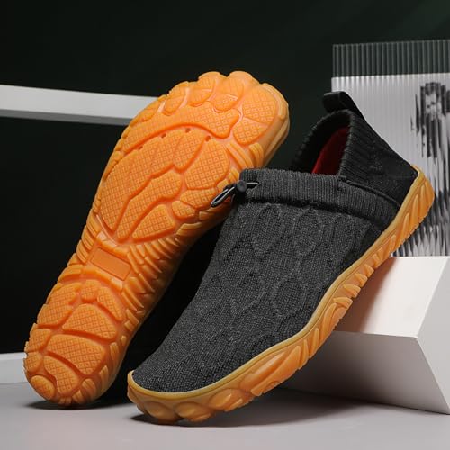 Men's Hiking Sneakers Knitted Non-Slip Walking Shoes Slip-On Breathable Mesh Outdoor Shoes Boating Surfing Walking2