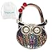 ROFLYER Night Owl Style Shoulder Handbag Hangers Folding Purse Holder Hooks (Colorful Dot)