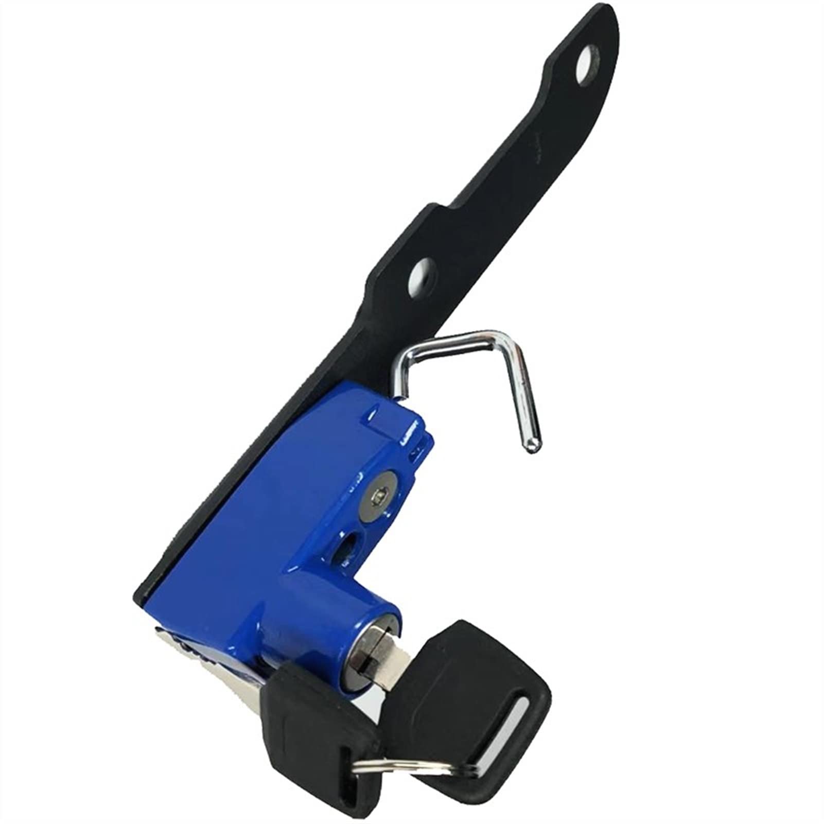 Cadenas de casque Z900 antivol haute sécurité avec clés pour moto Kawasaki Z900 coloris bleu