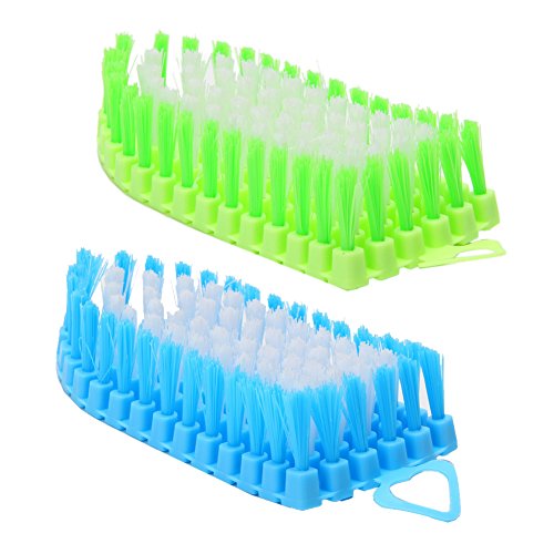 JERKKY Flexible Home Bathroom Cleaning Tool Plastic Toilet Brush Scruber 1Piece Color Random