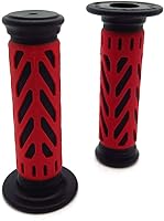 Vista 6 de HTTMT- (7/8" BOTH SIDE) Universal ATVs & PWC Rubber Comfort Grips- [Red] Compatible with 7/8" BOTH SIDE Motorcycle Hand Grips