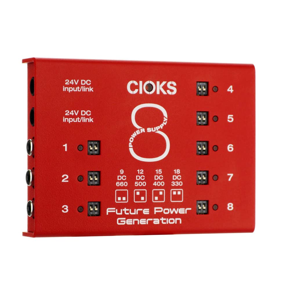 Amazon.com: Cioks C8E Expander Pedal Power Supply, 8