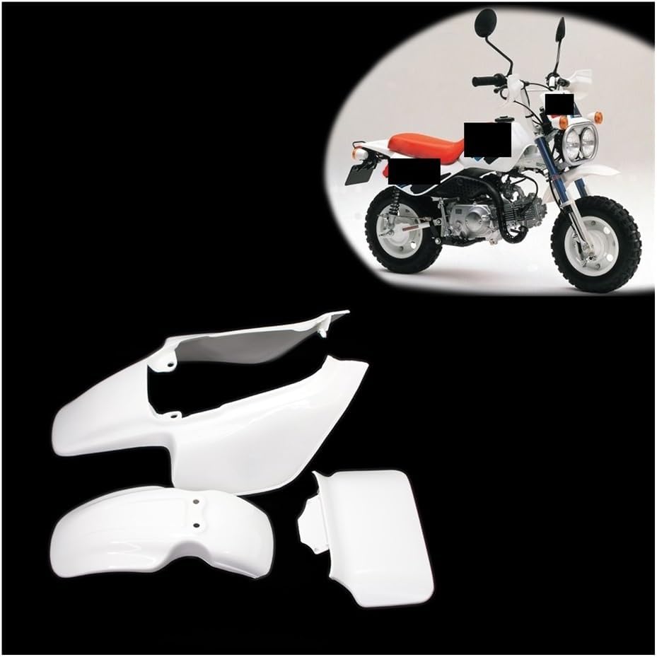 for Monkey for Z50R Bike Motorcycle Plastic Body Kit Fairing Kit Set Number Plate Side Wind Deflector Side Spoiler Cowl
