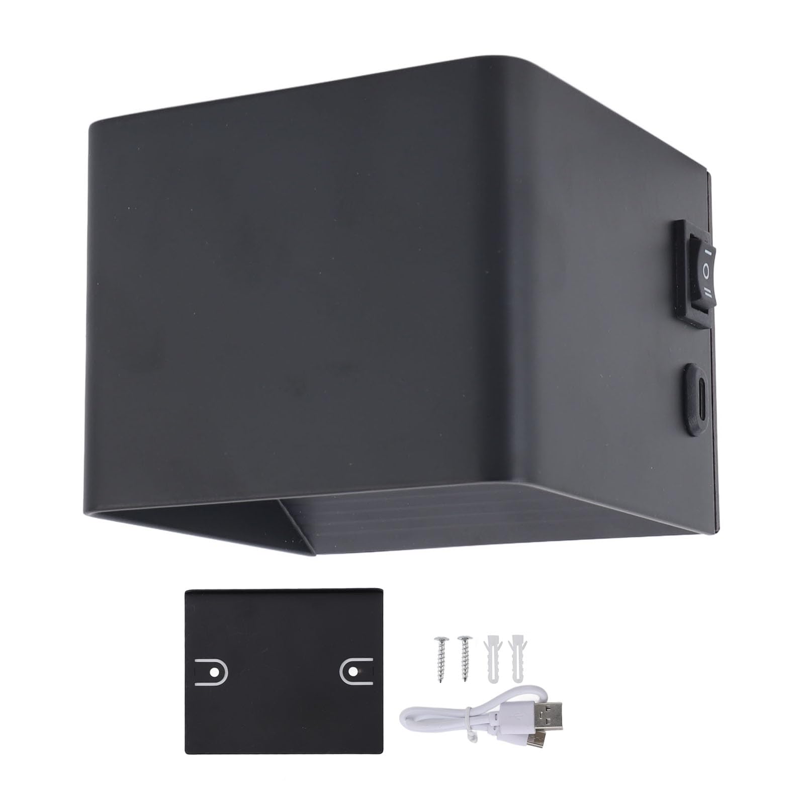 Luce Notturna con Sensore di Movimento, Rilevamento del Movimento su e giù 3 modalità Luminosità Regolabile Lampada da Parete Magnetica con Luce Notturna con Base Magnetica USB per Camera da