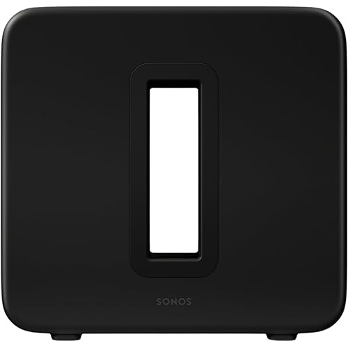 Sonos Sub 4 - Wireless Subwoofer - Black
