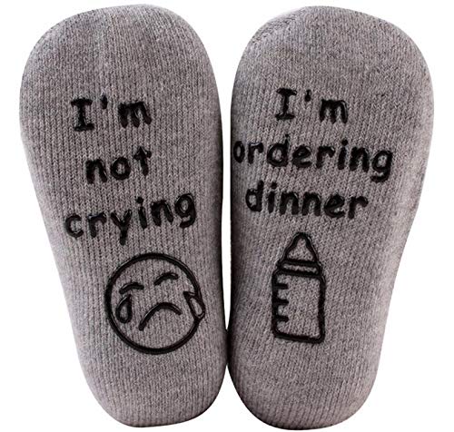 I'm not Crying,2020 Baby Stuff Baby Socks Newborn Cotton Animal Shorts Letter Anti-Slip Sock Infant Boy Girls 0-1T
