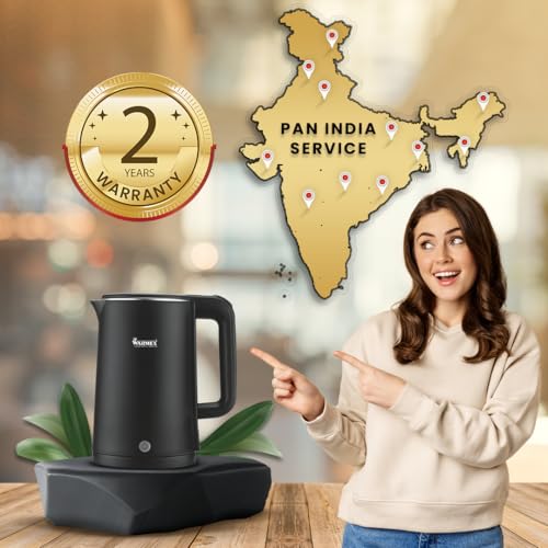 Image of Warmex Electric Kettle 1.5L | Fast Boiling, Convenient | Electric Kettle + 2 Years warranty