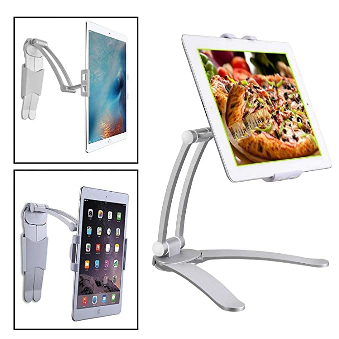 AMZING Tablet Holder, Kitchen Stand Universal Compatible Tablet & Phone