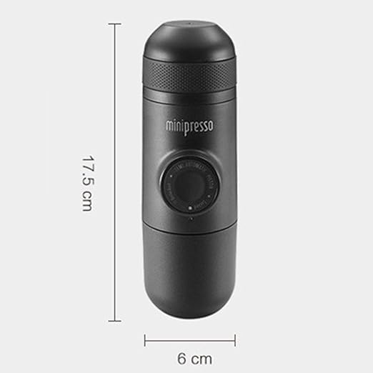 Amazon ワカコナノプレッソ ミニプレッソの第2世代 更新されたポータブルエスプレッソマシン ハンドプレスコーヒーメーカー トラベルエッセンシャル 手動操作 キャンプ ランニング 出張に最適 ブラック 手挽きコーヒーミル オンライン通販 Amazon ワカコナノプレッソ ミニプレッソの第2世代 更新されたポータブルエスプレッソマシン ハンドプレスコーヒーメーカー トラベルエッセンシャル 手動操作 キャンプ ランニング 出張に最適 ブラック 手挽きコーヒーミル オンライン通販