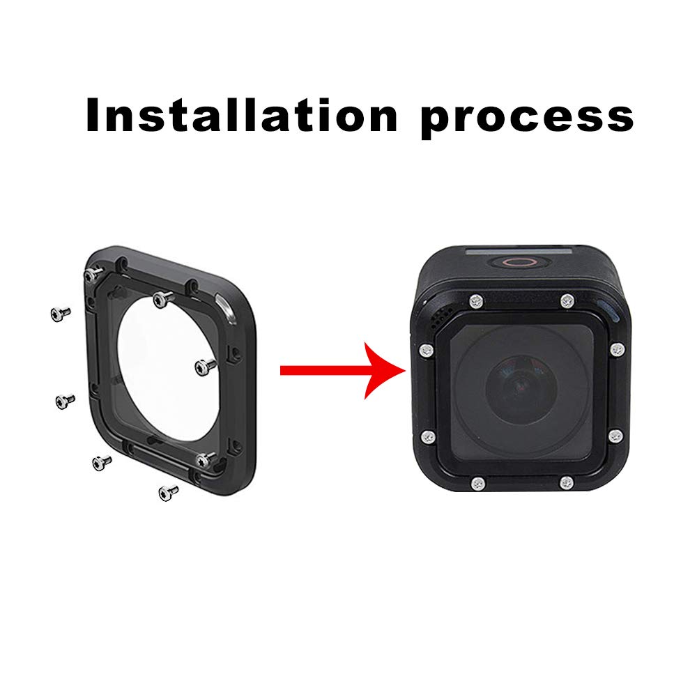 GoPro - Gopro HERO5 session  おまけ　レンズカバー付き Amazon | GoPro Hero5 Hero4 Session用レンズ交換キット カメラ