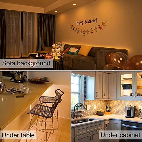 1.5m AA Battery Operated Indoor Warm White LED Strip Lights, Ideal for Under Shelf Lighting, Cupboards, Wardrobes, Behind TV, Above Mirror, Cars, Motorhomes, Caravans, Lounge, Kids Bedroom - Cosy Home Interiors 1.5m AA Battery Operated Indoor Warm White LED Strip Lights, Ideal for Under Shelf Lighting, Cupboards, Wardrobes, Behind TV, Above Mirror, Cars, Motorhomes, Caravans, Lounge, Kids Bedroom - Image 4