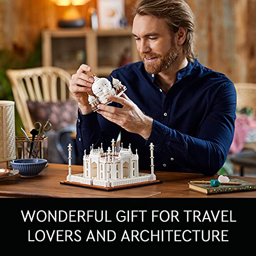 21056 LEGO® Architecture Landmarks Collection Taj Mahal; Kit de Construção (2022 peças)