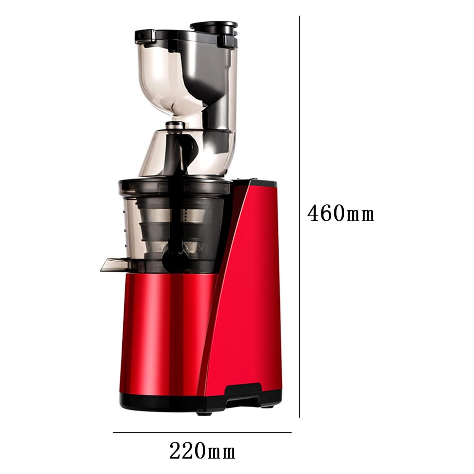 Spremiagrumi Spremiagrumi Centrifugo Estrattore Di Succo Di Frutta E Verdura Intera Acciaio Inossidabile Facile Da Pulire Spremiagrumi A Freddo 55 Db Spremiagrumi Da Masticare Lento Silenzioso 150 W