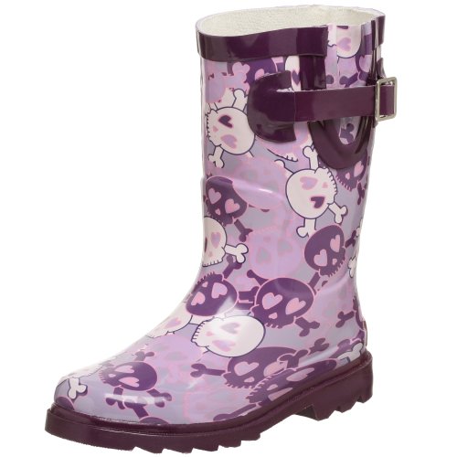 Chooka Toddler/Little Kid Skull Grape Camo Rain Boot