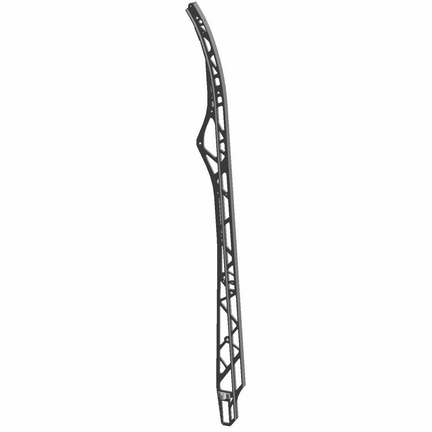 Polaris Snowmobile Rail Assembly, Basic Coil Over, Left, 3 in, Indian Sky Blue, Genuine OEM Part 1543529-737, Qty 1