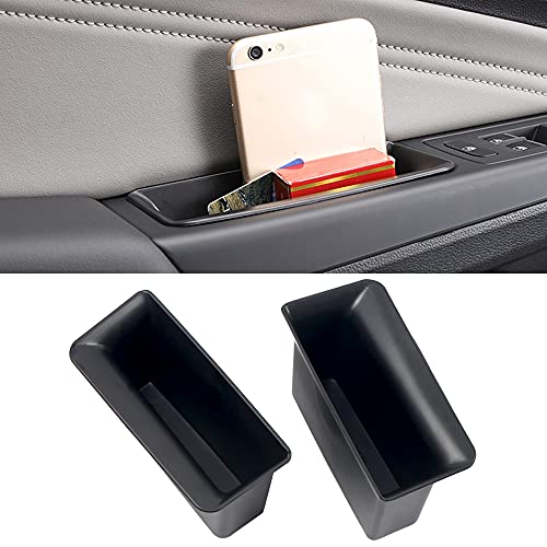 HIGH FLYING 2022 2023 2024 2025 for VW Golf 8 GTI MK8 Car Accessories Side Door Inner Glove Box Storage Organizer Tray Holder (Front Door 2pcs)