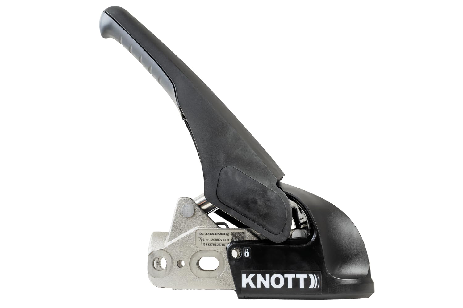 Zaczep kulowy ze stabilizatorem KNOTT KS30 3000kg fi 50 M14/M14/M12