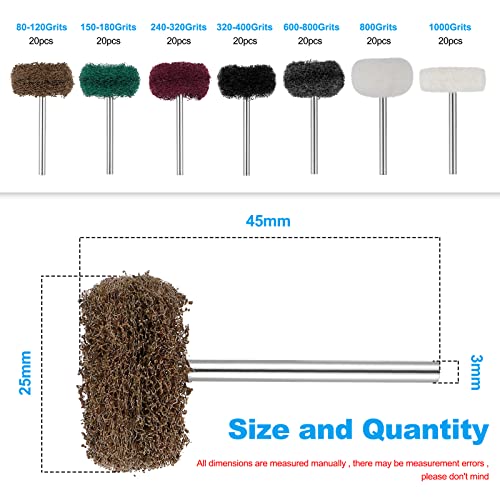 HSEAMALL Mola lucidante abrasiva per utensili