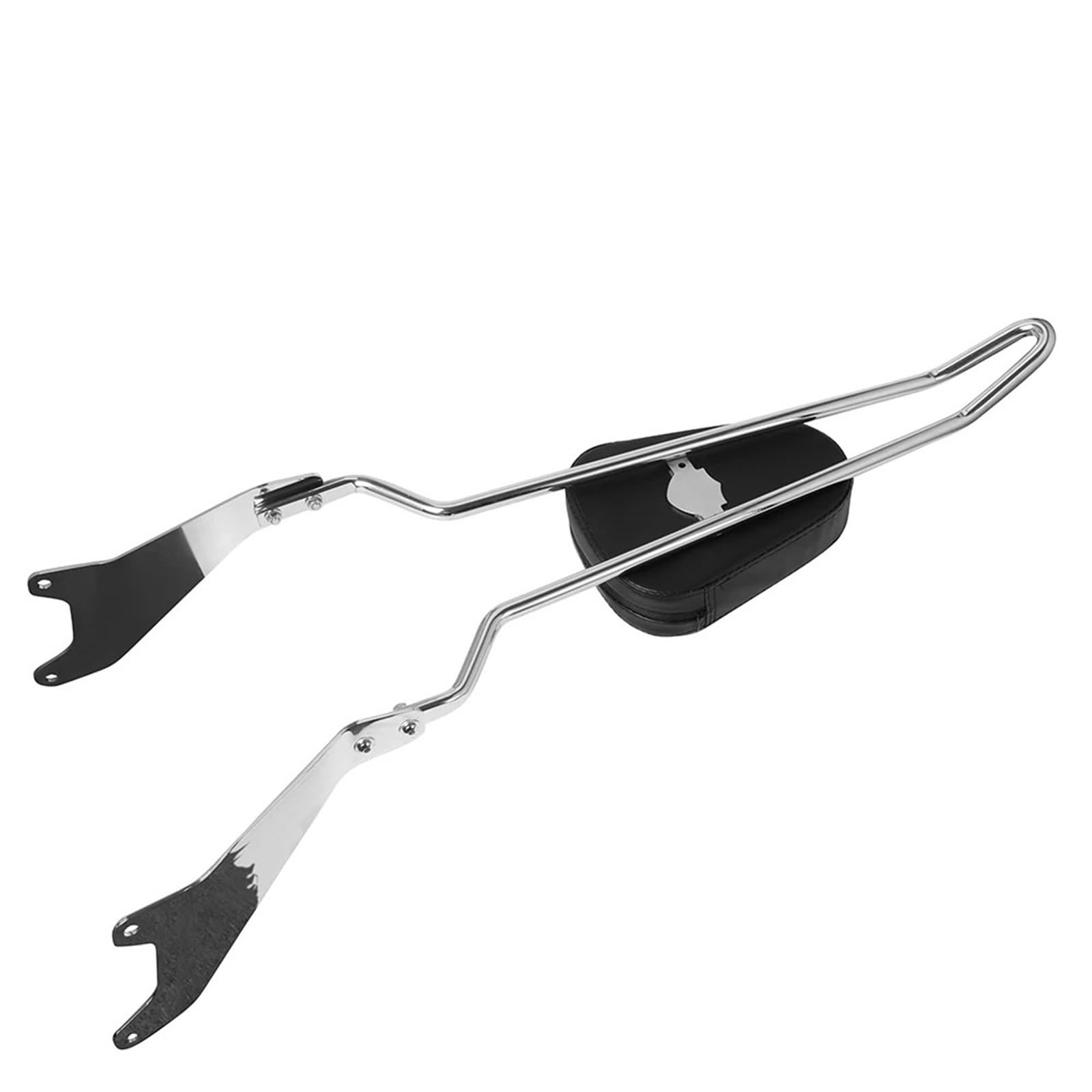 Oparcie motocyklowe Pasuje Do Ya&maha Star Bolt XV950 XVS950 2014-2020 Tylne Oparcie Pasażera W Motocyklu Zdejmowane(Chrome)
