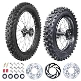 RUIQIMOTO 3.00-14 90/100-14 Rear And 2.75x...