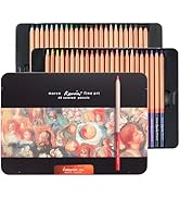 Amazon | MARCO油性色鉛筆 72色 スケッチ 木製 ソフト芯色鉛筆セット