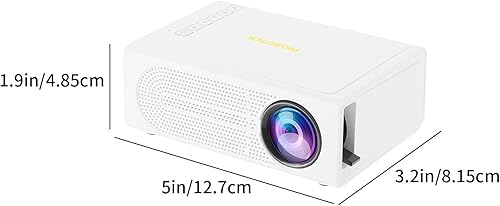 Miniatura 7 de Portable Wall Projector, Mini Projector for Bedroom with Remote LED, Phone Projector 1080P HD, Projector for Living Room Bedroom HDMIUSBAVMemory Card
