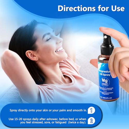 Brilhante Magnesium Oil Spray, Magnesium Oil Skin & Body Extra Strength thumb #5