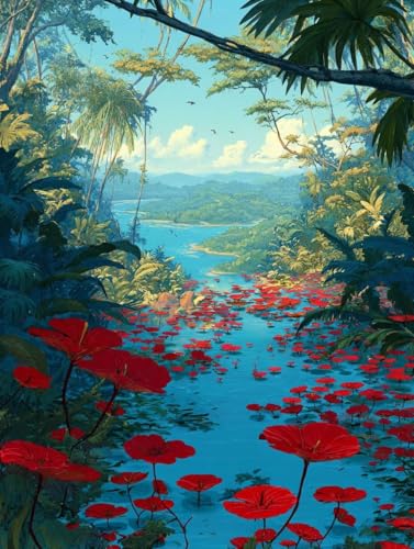 DIY  Lbg l q SҌ G Xьi ANG̋Zbgt 50x60cm hG XgX  v[g Mtg - |pIȑ̌ŊyށAiȃLoXƑN₩ȐFʁAW̓AbvAbNXʁACe