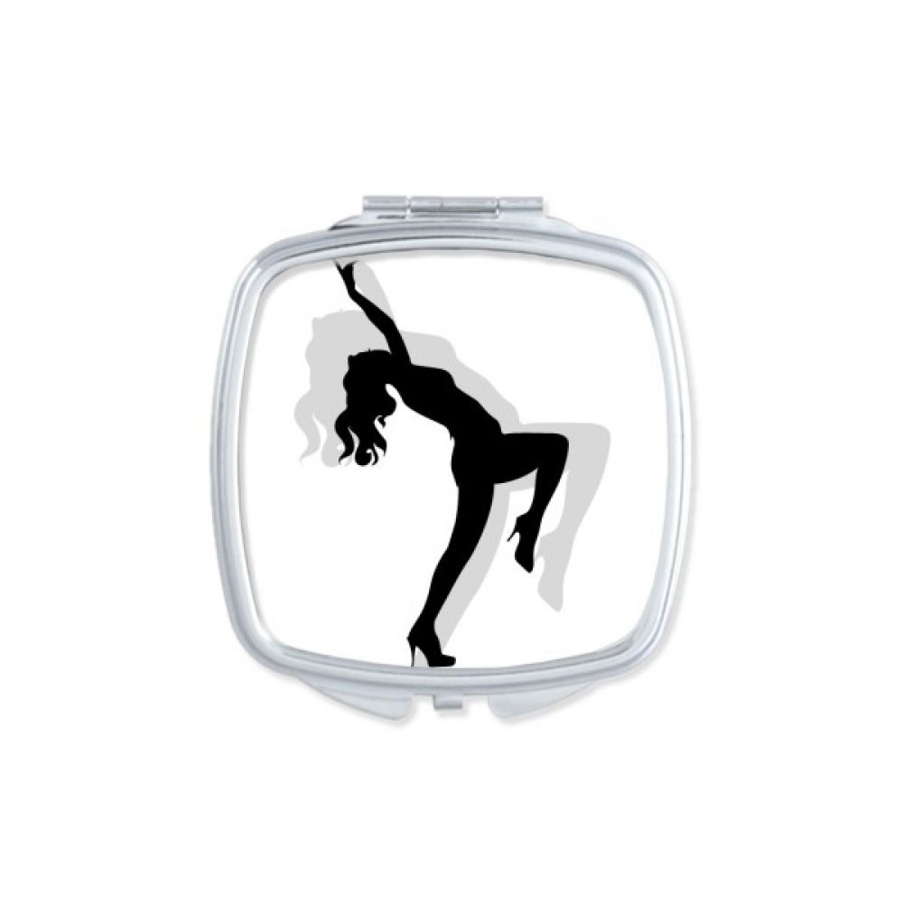Miroirs de poche à la main motif danseuse idée cadeau originale