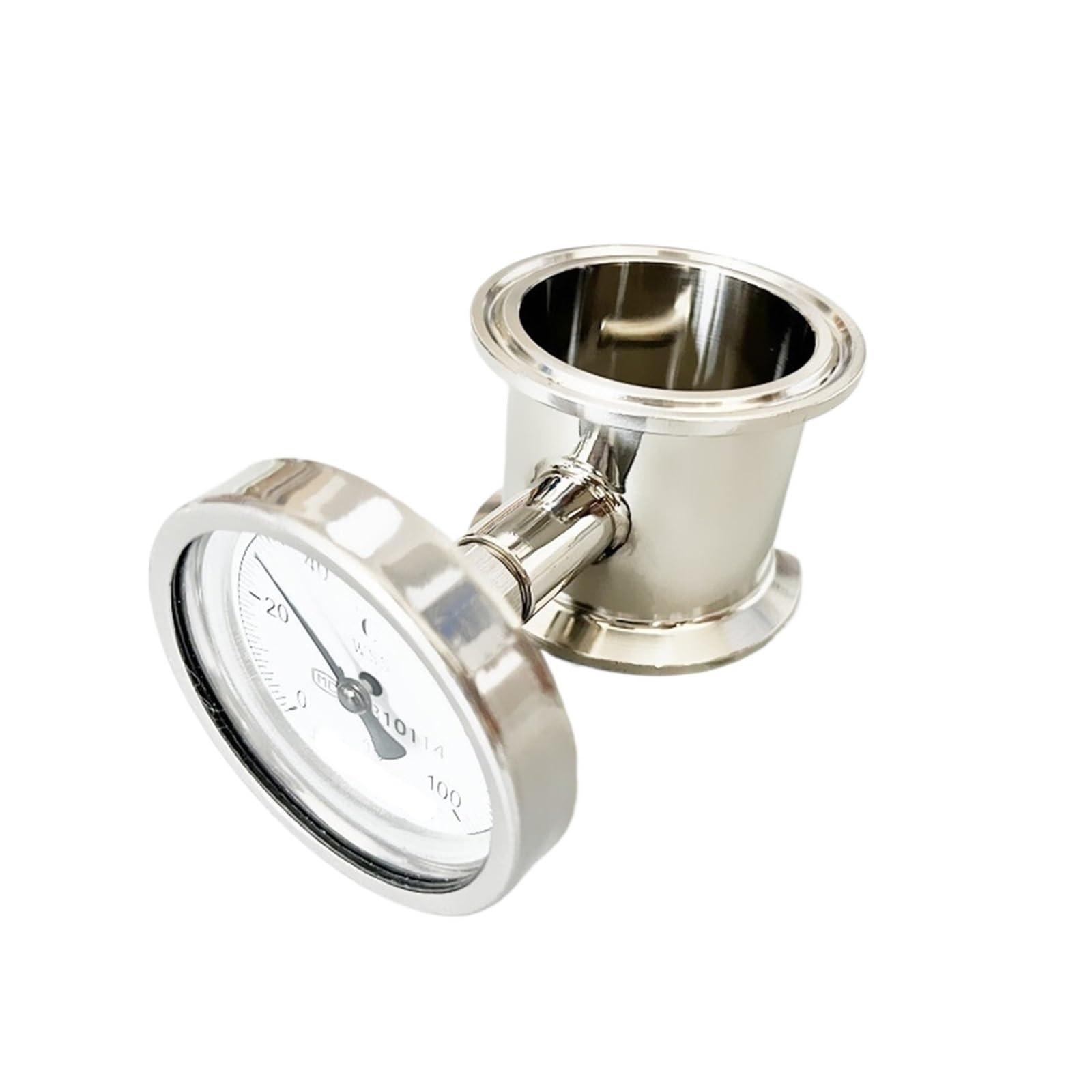 Hkvtvcypya Women's With Thermometer-2 2" 51Mm Flange 64Mm Ss304 Tri-Clamp Rectification Module
