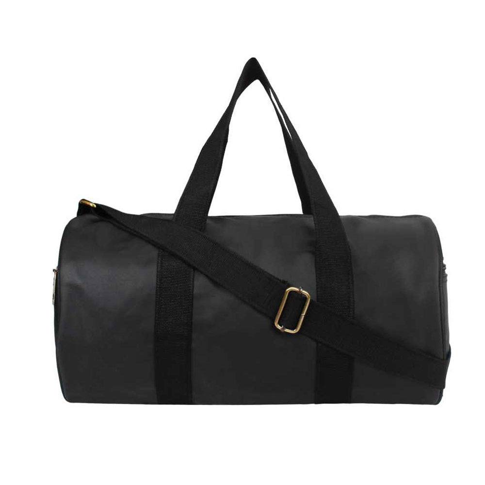 monville Styling Polyester Travelling & Gym Bag (Black)-picture-18