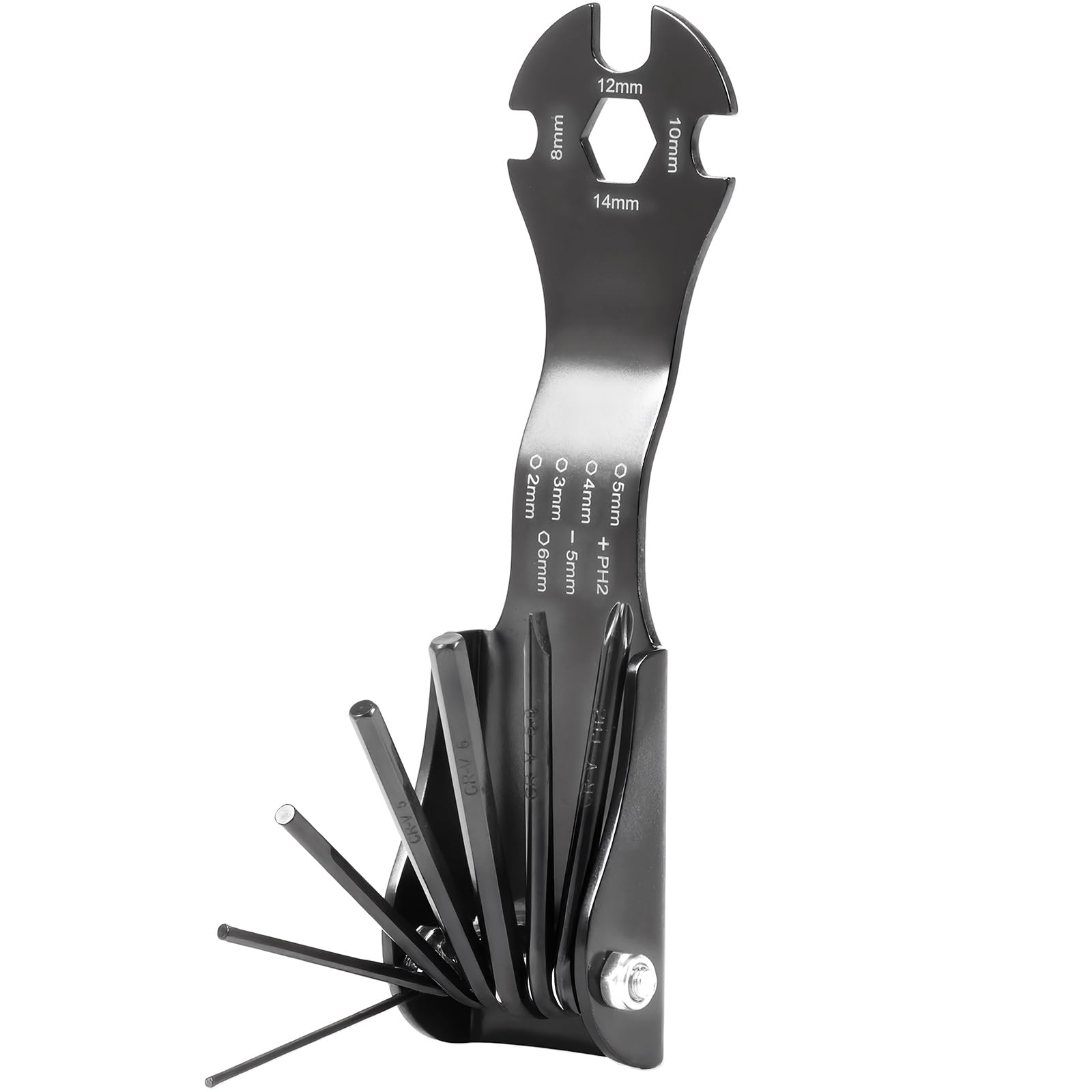 Patnfr As Shown Folding Tool Set With Screwdrivers And Wrenches Portable Screwdriver Sets Including Allen Wrenches For Household Repair