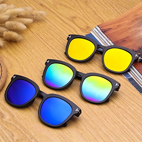 Lunettes de soleil rétro pour homme et femme style unisexe YL