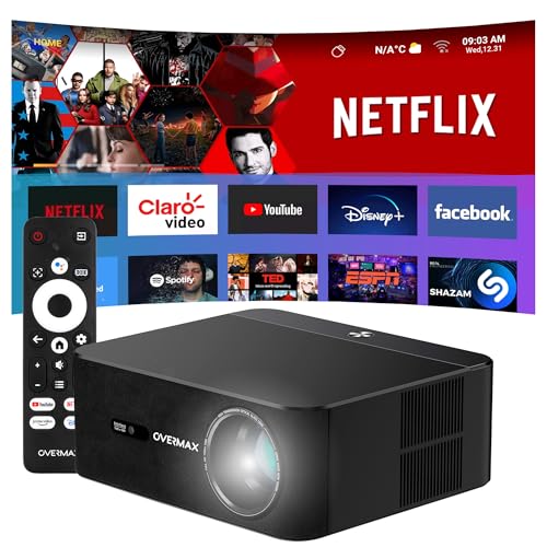 4K E FULL HD: il supporto per contenuti 4K e la risoluzione nativa Full HD 1080p offre una nitidezza e un livello di dettaglio eccezionali, perfetto per guardare film o giocare. L'alto contrasto di 4000:1 evidenzia la profondità del colore e la risoluzione dell'immagine fino a 200 pollici crea una vera esperienza home theater.