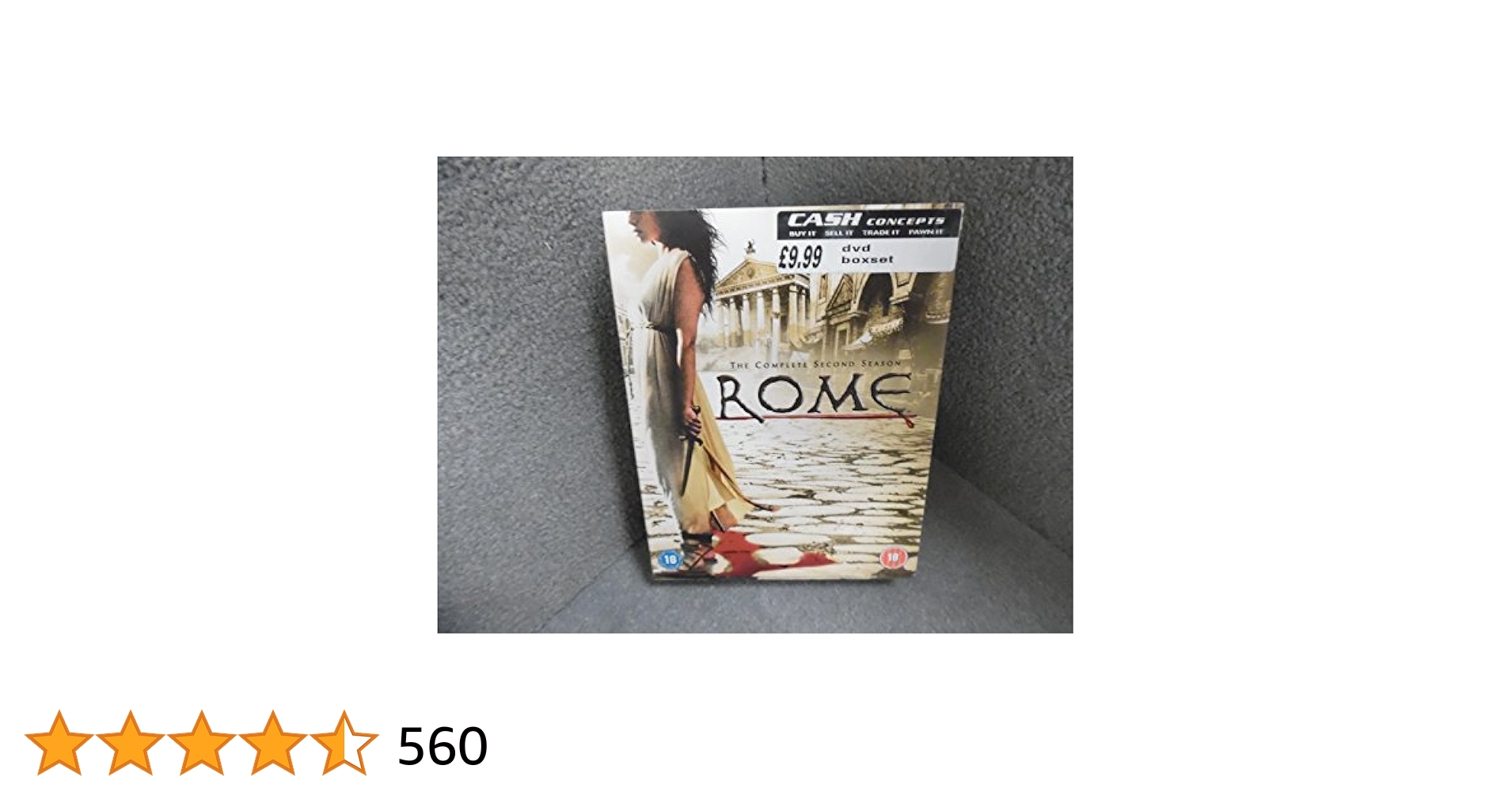 ROME (DVD6枚組) Rome Complete Series -Season 1 & 2 DVD Box Set BEAND NEW
