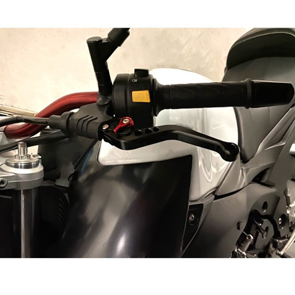 Moto Leviers d'embrayage De Frein Moto Levier d'embrayage De Frein Court Long CNC Accessoires Réglable 1 Paire pour Daytona 675 R 2011-2016 pour Speed Triple 1050 2011-2015 (Couleur : 15)
