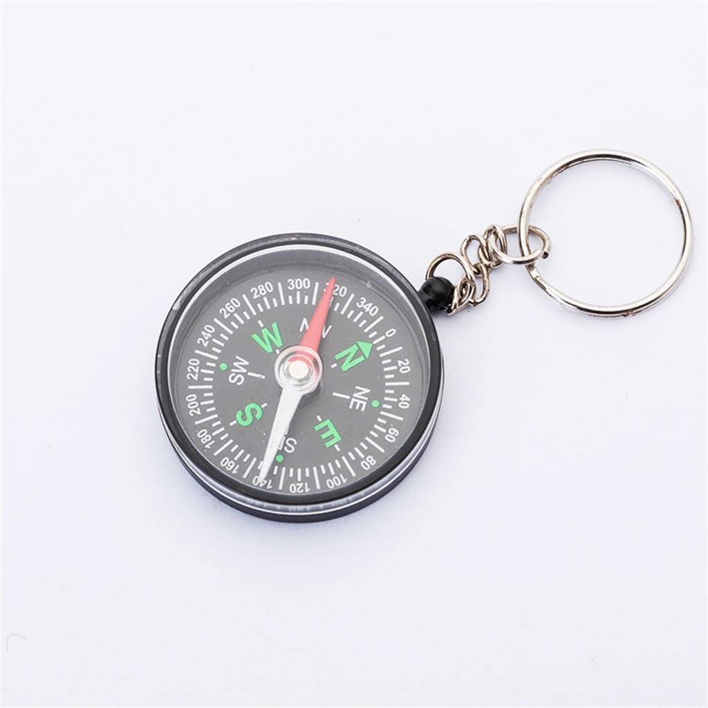 Boussole directionnelle Portable, diamètre extérieur 40mm, Porte-clés, Aiguille Nord