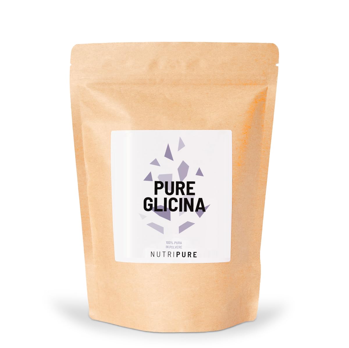 Glicina Pura | 100% Vegano | Aminoacido Essenziale | Ideale Per La Ricostruzione Del Collagene, Le Articolazioni E La Tendinite | Senza OGM, Senza Additivi | 31 Dosi | Bustina Da 310 G | Nutripure