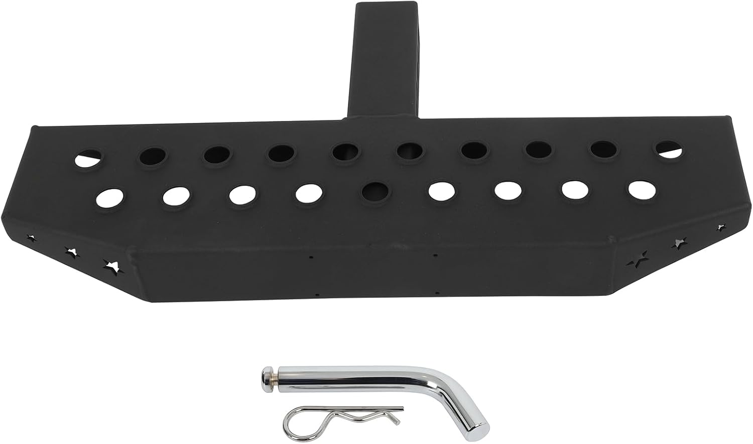 SCITOO Universal Hitch Step 20" Tow Bumper Step with Pin - Fits 2-Inch Receiver for Trucks, SUVs, and Cars