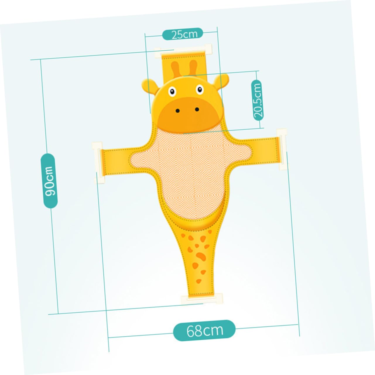 SUPVOX Bathing Net Bath Seat Support Bathing Support Mat for Newborns Bath Tub Pad and Bathtub Mesh for Toddlers