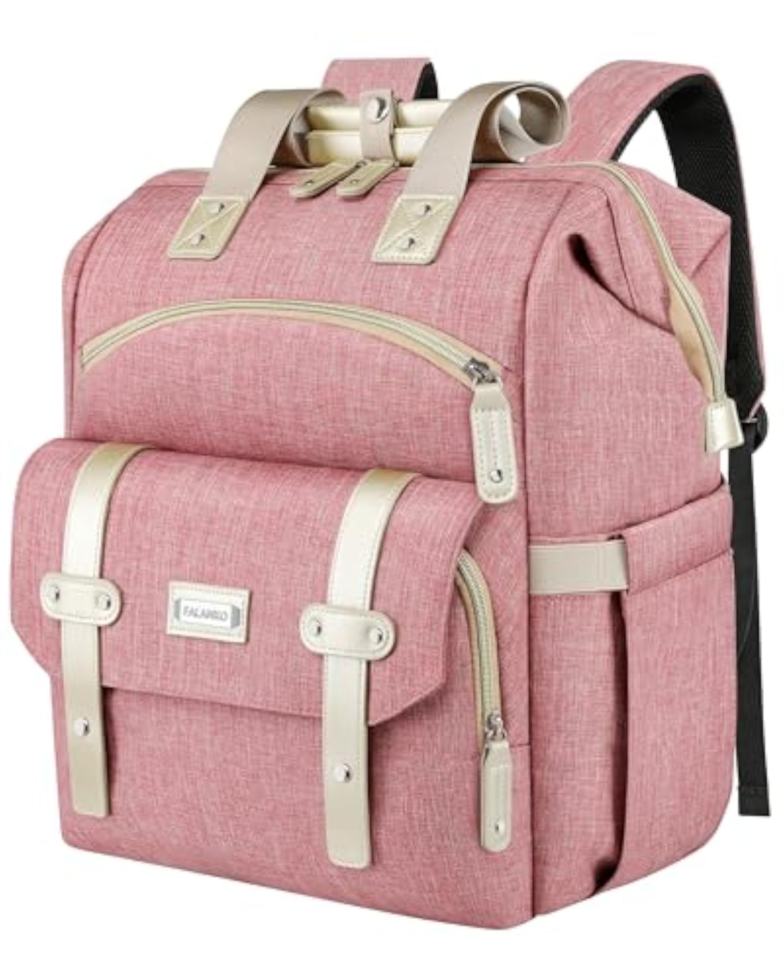 Wide Open Work Large Student Bookbag for 15.6 Inch Laptop