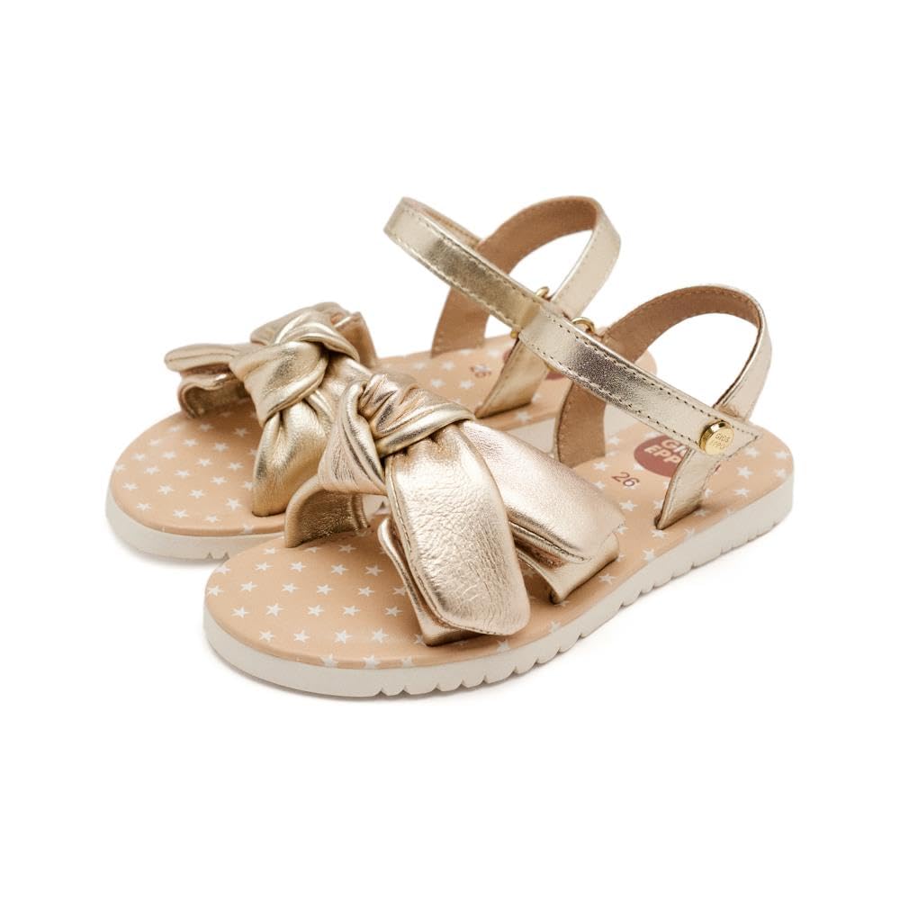 GIOSEPPO Wareham Girls Flat Sandals, Platinum, 26 EU, Platinum, 8.5 UK Child