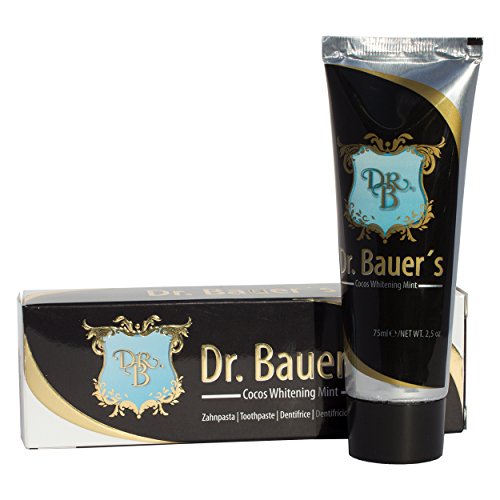 Dr. Bauers Pasta dentífrica blanqueadora de sabor a coco y menta 75ml Cover