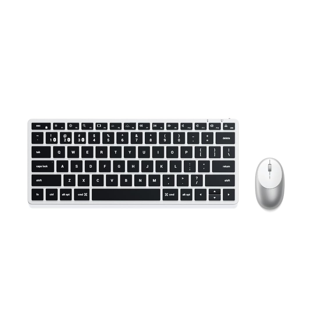 Amazon.com: Satechi Slim X1 Bluetooth Backlit Keyboard & M1