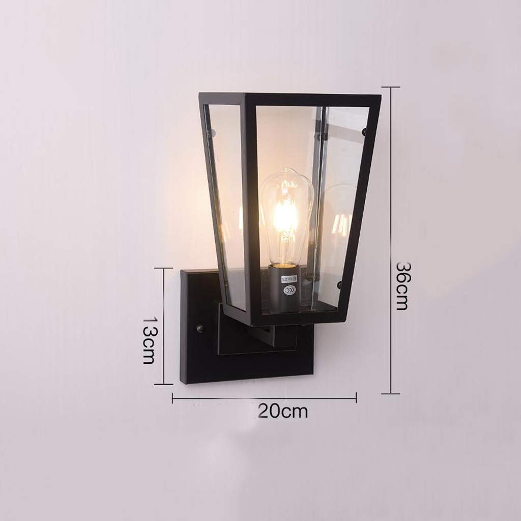 Amazon.co.jp : 壁付け照明 アメリカのノスタルジックな工業用風