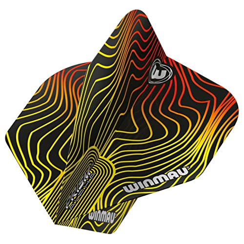 Winmau Prism Bright Alpha Solar Dart Flights - Pack of 3 Sets (9 Flights Total)