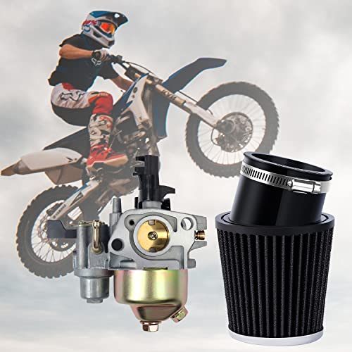 Sofo Stage 1 Kit For 212 Predator Engine - For Mikuni Carburetor For Predator 212, Cold Air Intake Filter For Improved Performance, For Predator 212 Engine Carburetor Atv Go Kart Mini Bike Black #TOP6